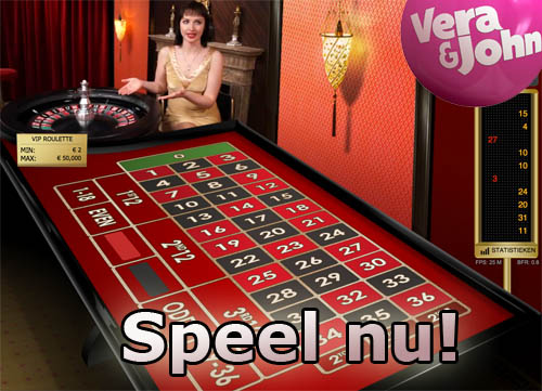 Live Roulette bij VeraJohn Casino