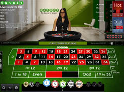 NetEnt Live Roulette bij Unibet